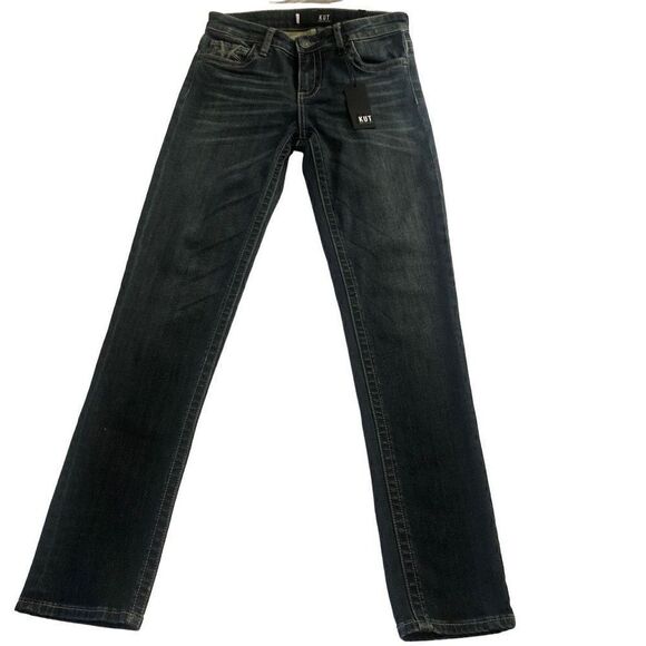 NEW Kut From the Kloth Dark Wash Staight Leg Jeans NWT - Picture 1 of 15